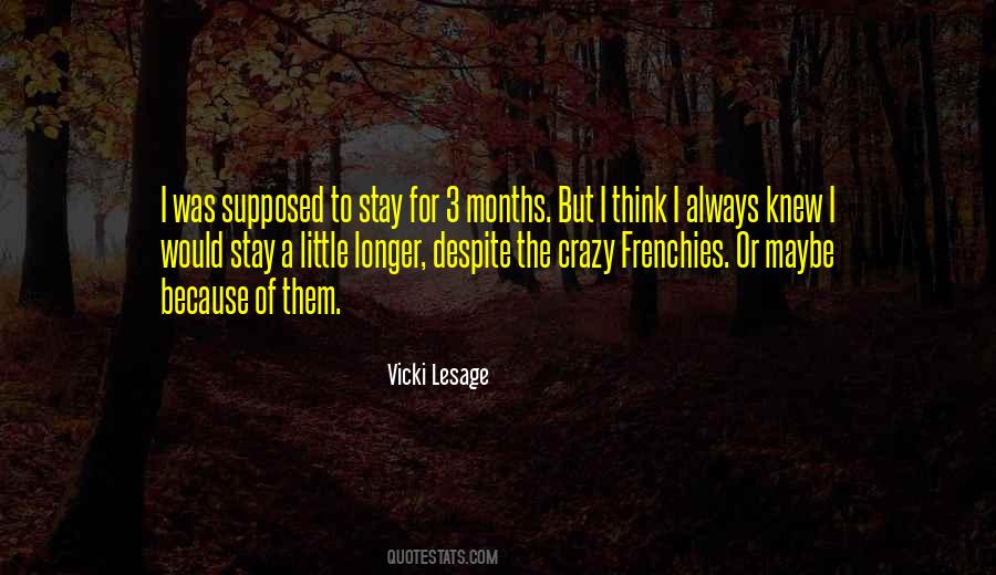 Vicki Lesage Quotes #1829750