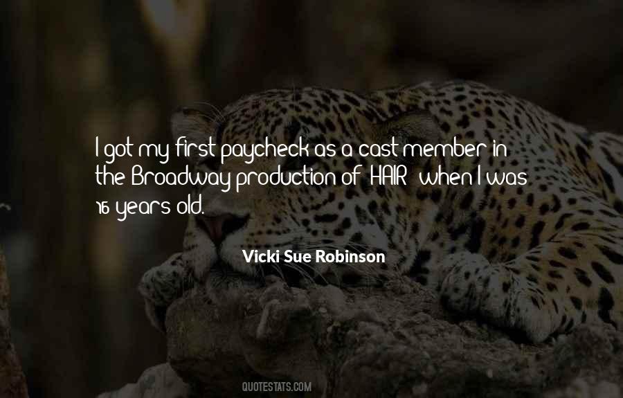 Vicki Sue Robinson Quotes #1190993