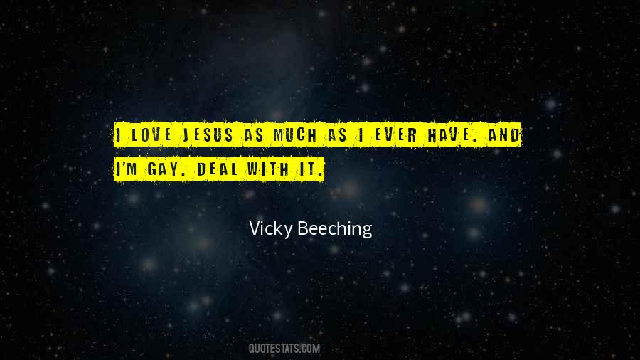 Vicky Beeching Quotes #498877