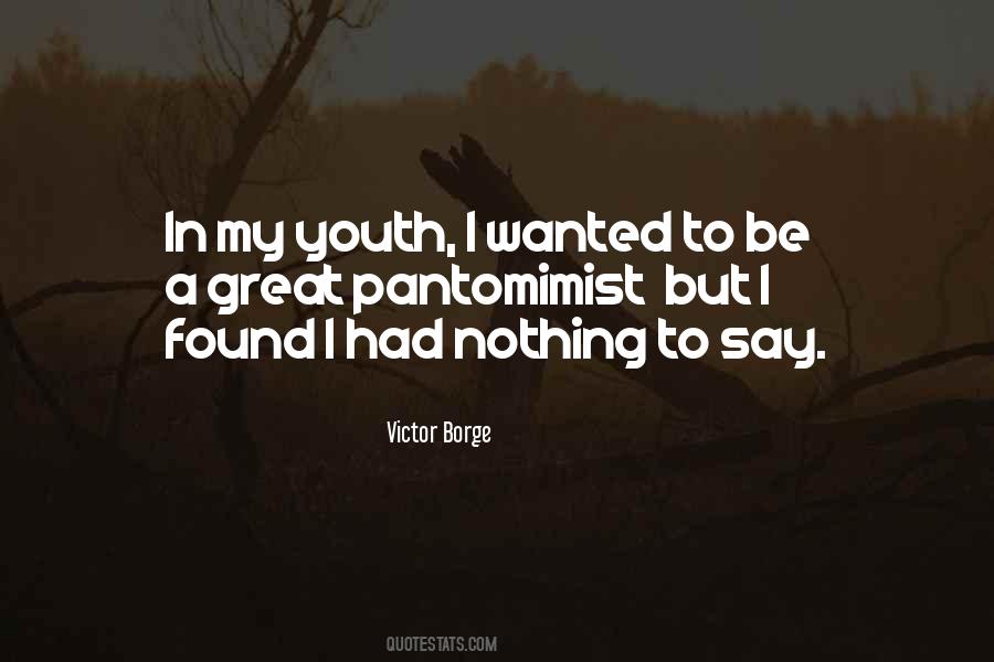 Victor Borge Quotes #1848300