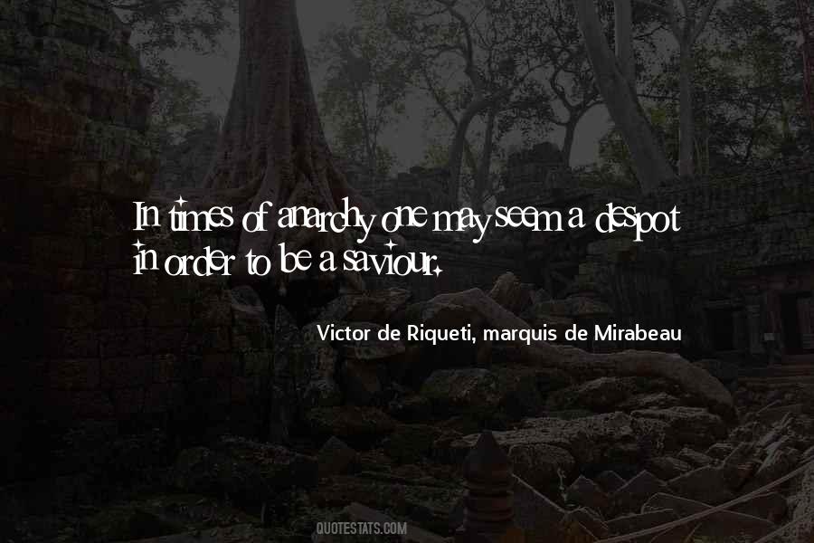 Victor De Riqueti, Marquis De Mirabeau Quotes #693676