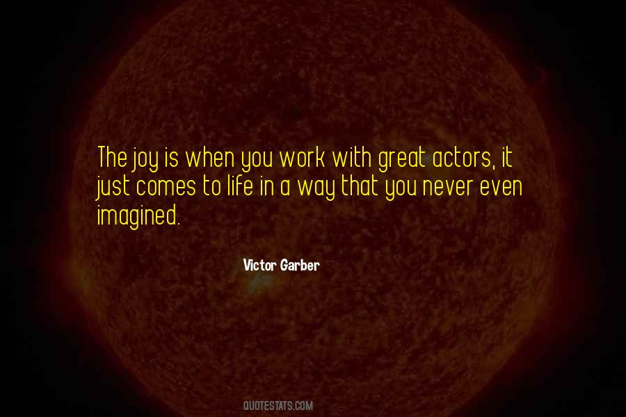 Victor Garber Quotes #255589