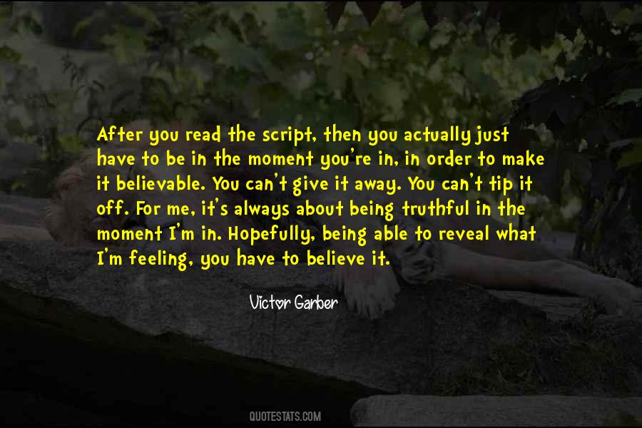 Victor Garber Quotes #7607