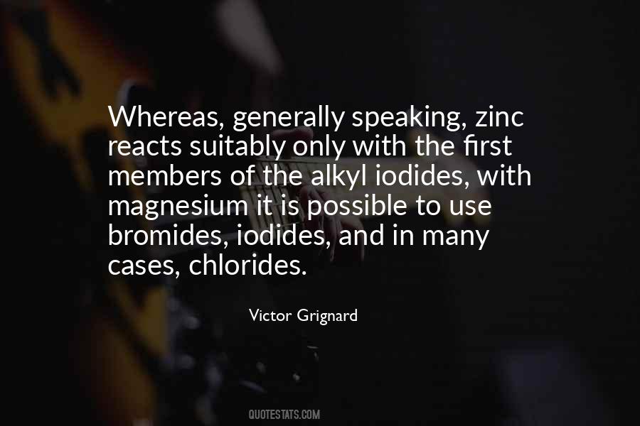 Victor Grignard Quotes #1291462