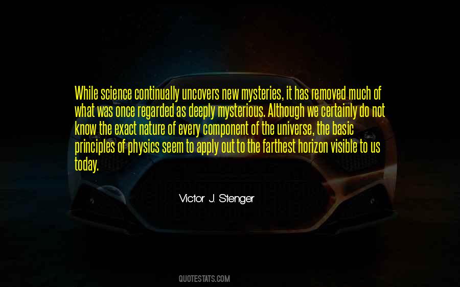 Victor J. Stenger Quotes #684177