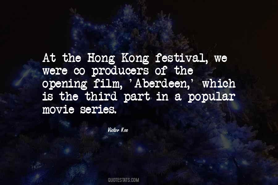 Victor Koo Quotes #77325