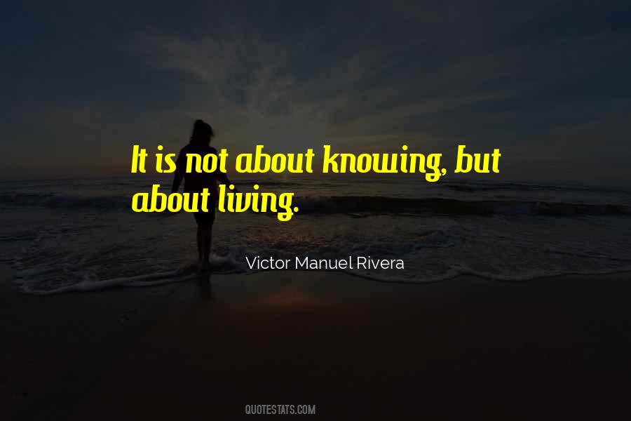 Victor Manuel Rivera Quotes #1270624 Victor Manuel Rivera Quotes #1270624