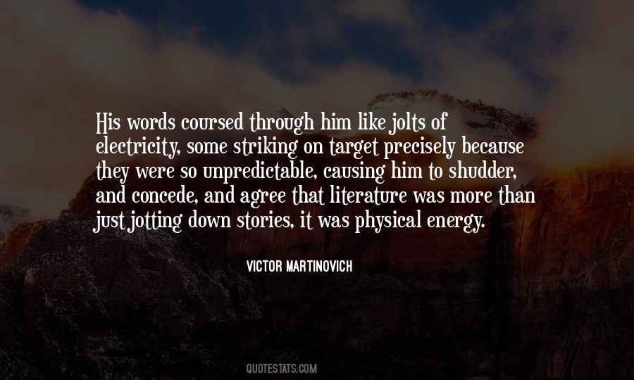 Victor Martinovich Quotes #1411968 Victor Martinovich Quotes #1411968