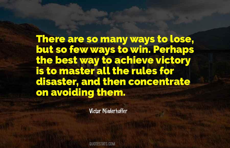 Victor Niederhoffer Quotes #1808375