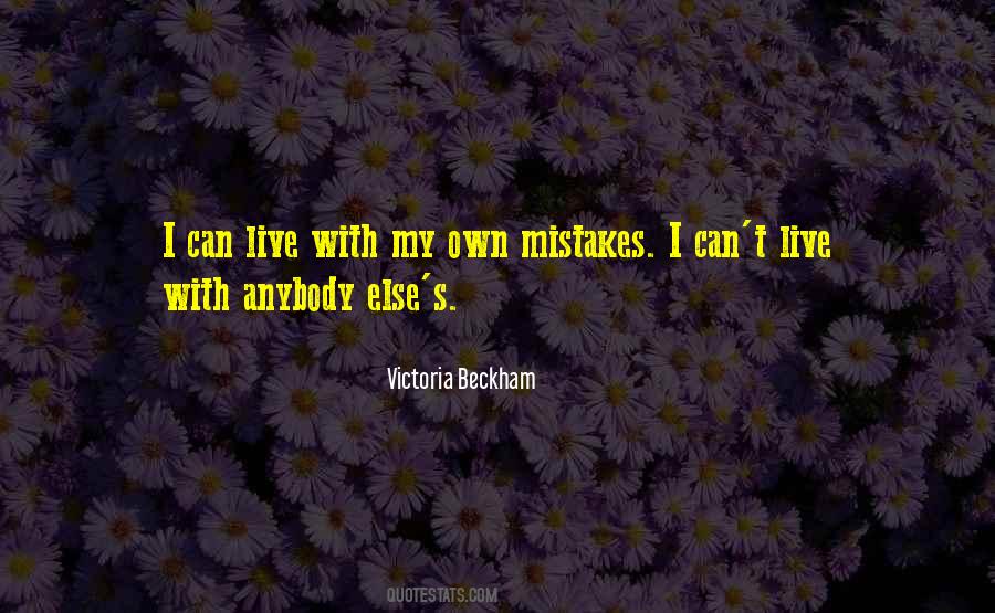 Victoria Beckham Quotes #36449