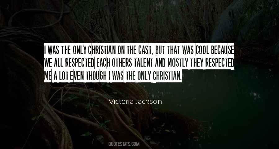 Victoria Jackson Quotes #1669895