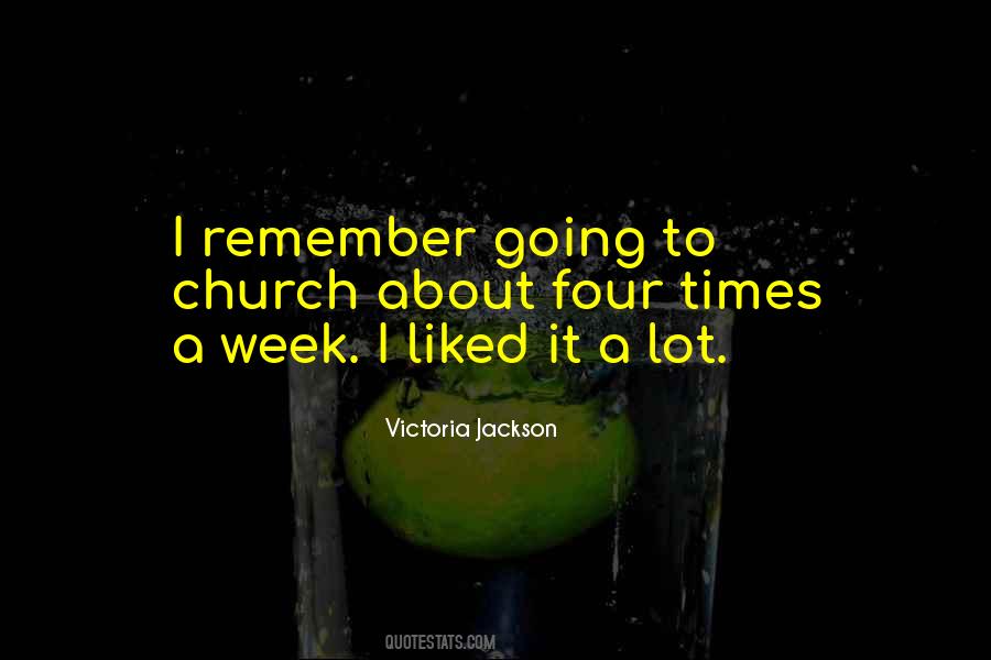 Victoria Jackson Quotes #525522