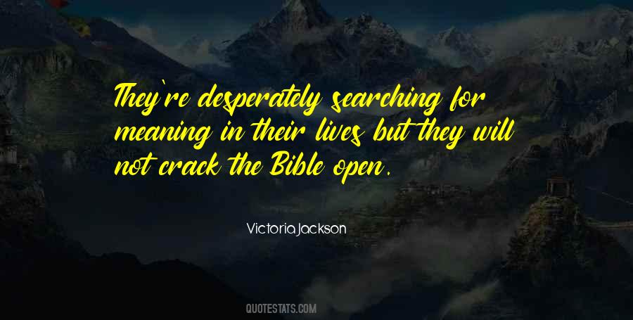 Victoria Jackson Quotes #656248