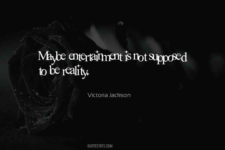 Victoria Jackson Quotes #961089