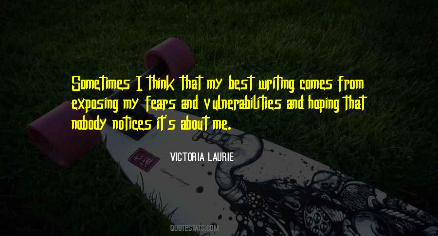 Victoria Laurie Quotes #1411563