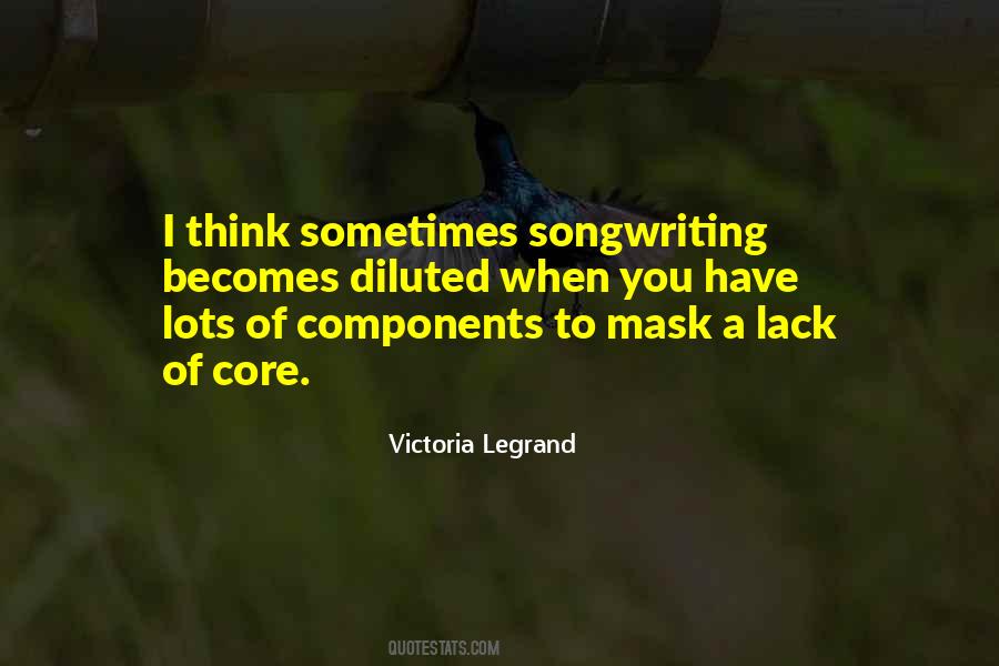 Victoria Legrand Quotes #1511432