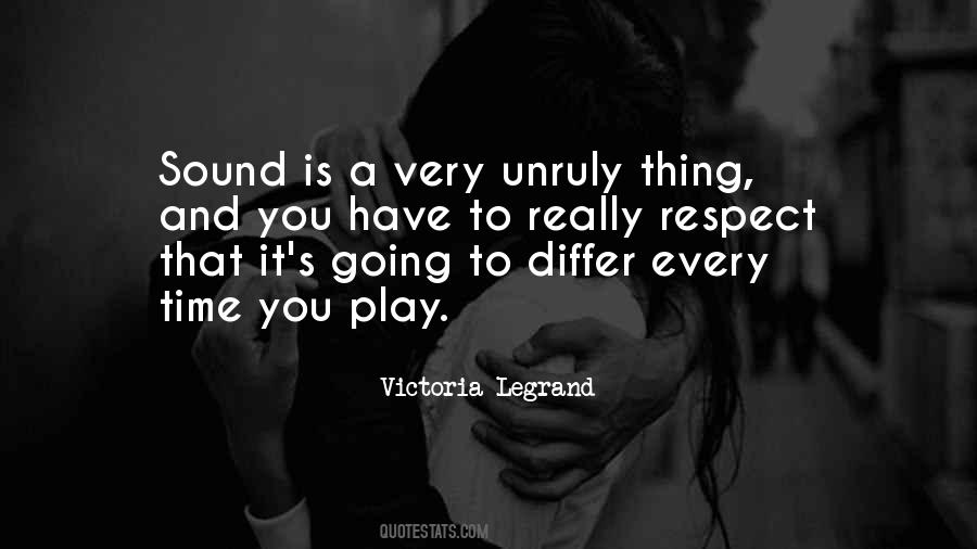 Victoria Legrand Quotes #810141