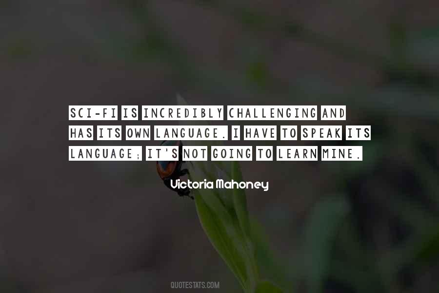 Victoria Mahoney Quotes #1744542