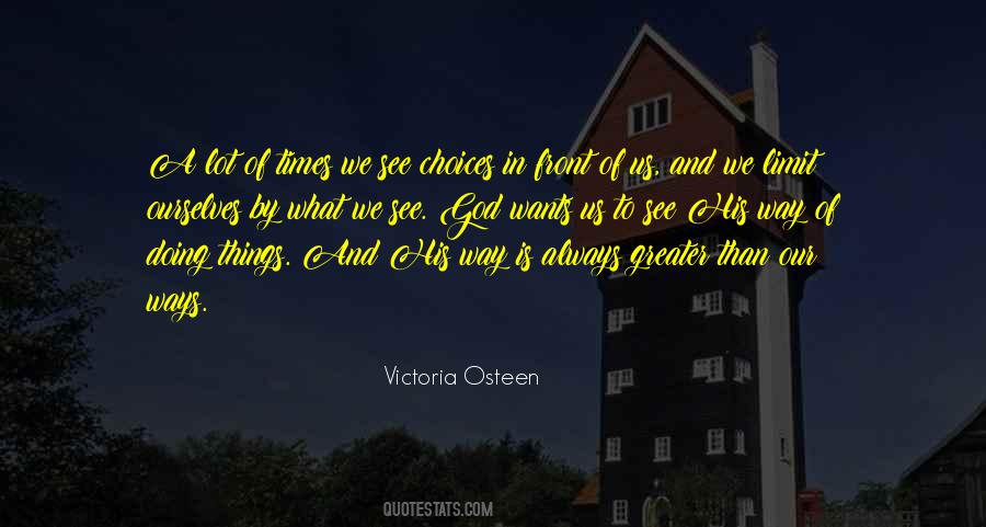 Victoria Osteen Quotes #582013