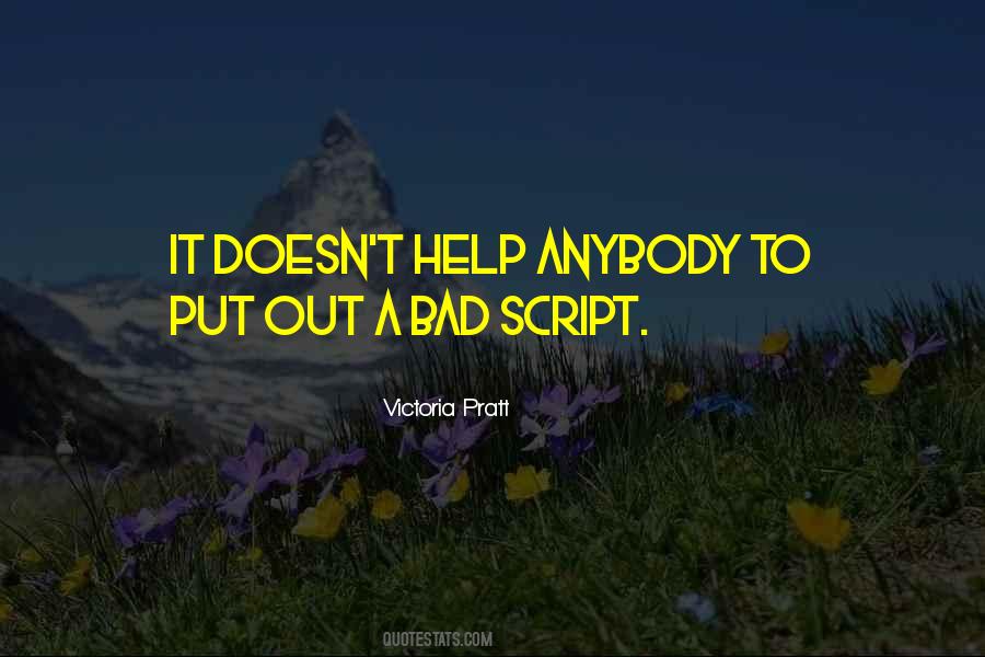 Victoria Pratt Quotes #4792