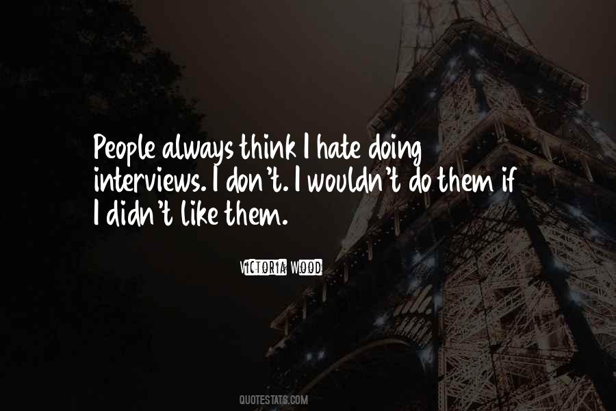 Victoria Wood Quotes #39708