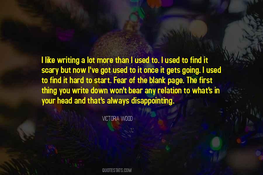 Victoria Wood Quotes #878219