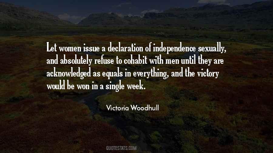 Victoria Woodhull Quotes #748783