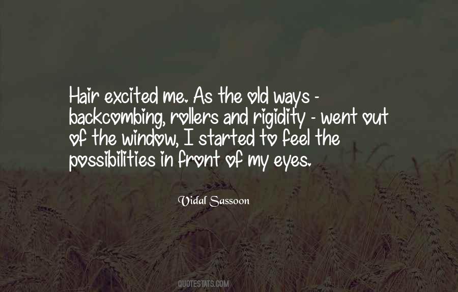 Vidal Sassoon Quotes #142031