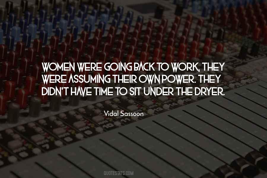Vidal Sassoon Quotes #1447595