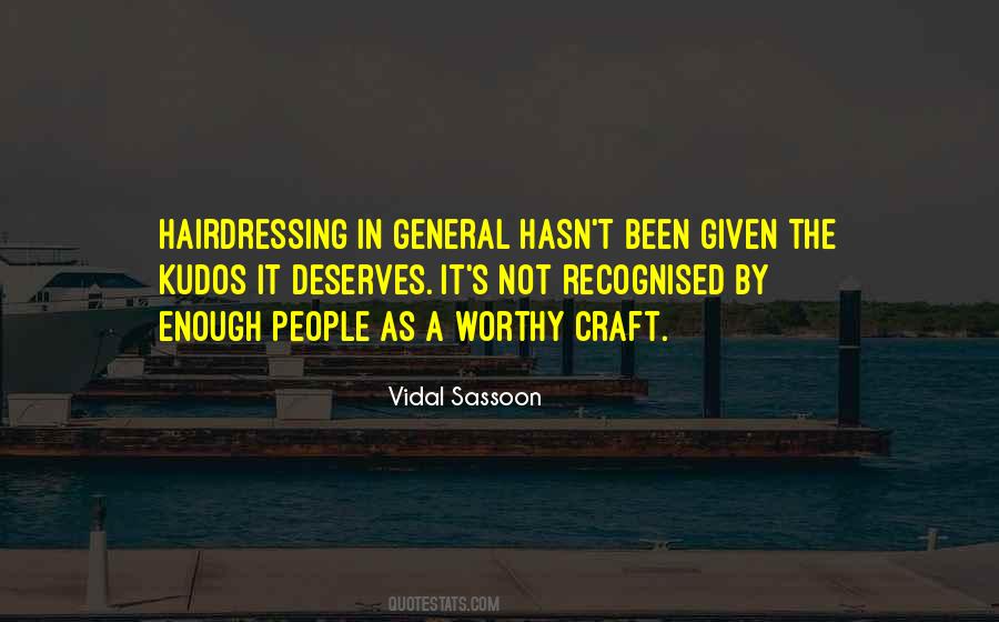 Vidal Sassoon Quotes #624238