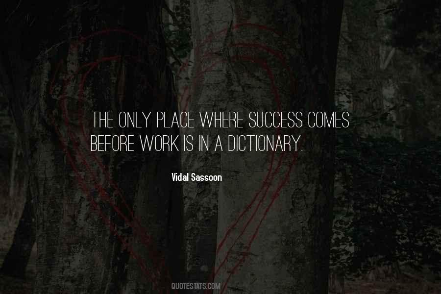 Vidal Sassoon Quotes #638681