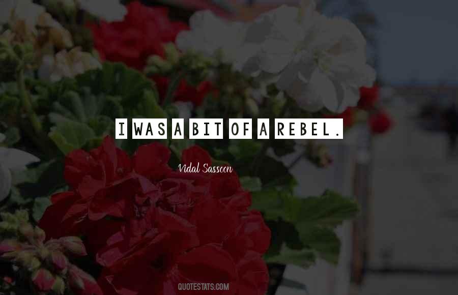 Vidal Sassoon Quotes #814139