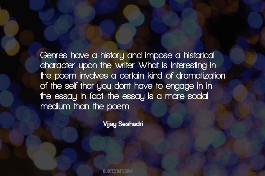 Vijay Seshadri Quotes #295112