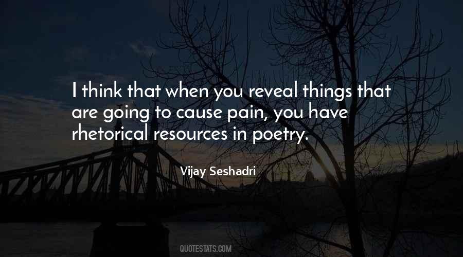 Vijay Seshadri Quotes #710960