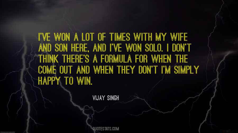 Vijay Singh Quotes #920850