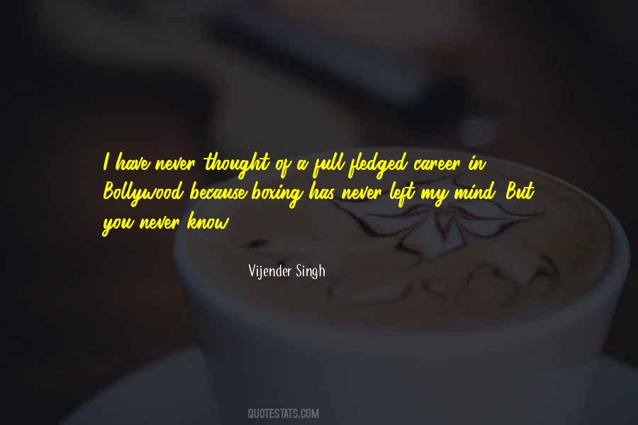 Vijender Singh Quotes #728642