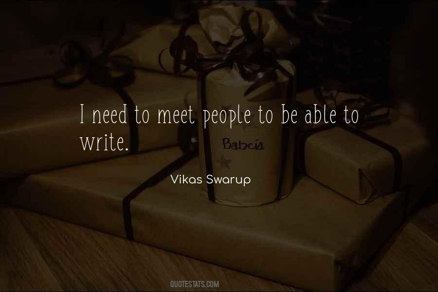 Vikas Swarup Quotes #1312171