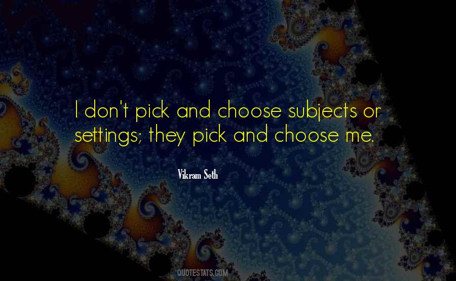 Vikram Seth Quotes #1624029