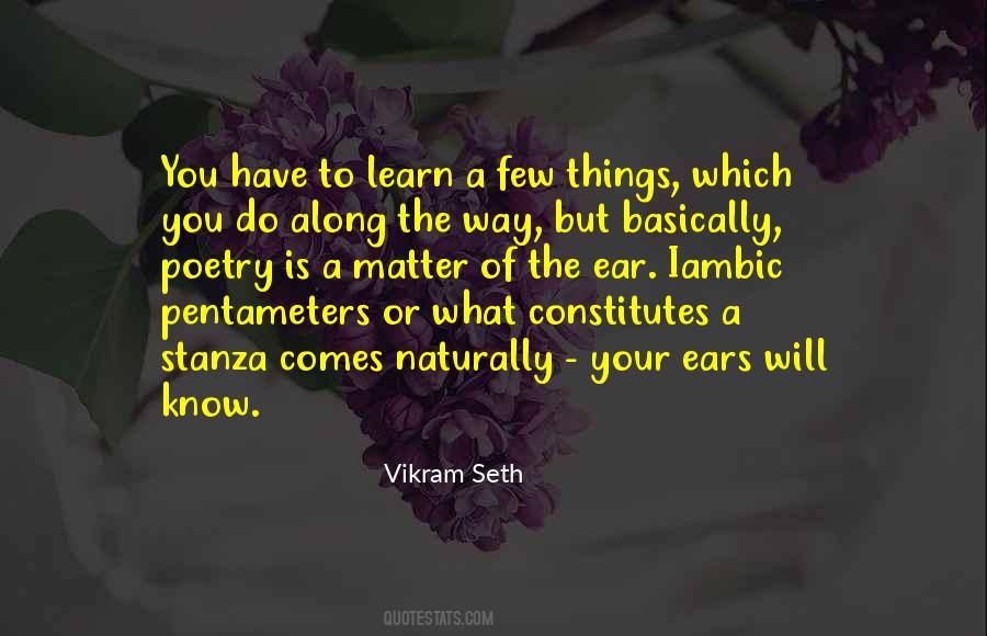 Vikram Seth Quotes #1788087