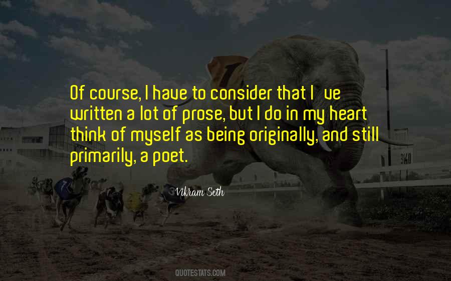 Vikram Seth Quotes #1794325