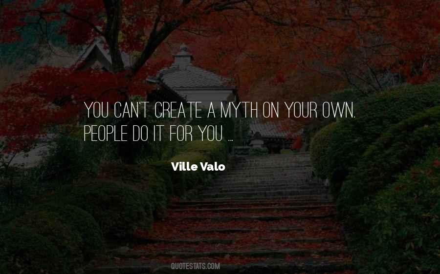 Ville Valo Quotes #1376508