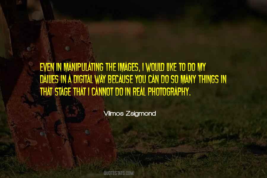 Vilmos Zsigmond Quotes #595255
