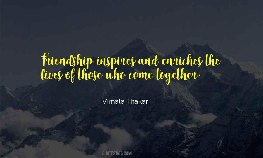 Vimala Thakar Quotes #73769