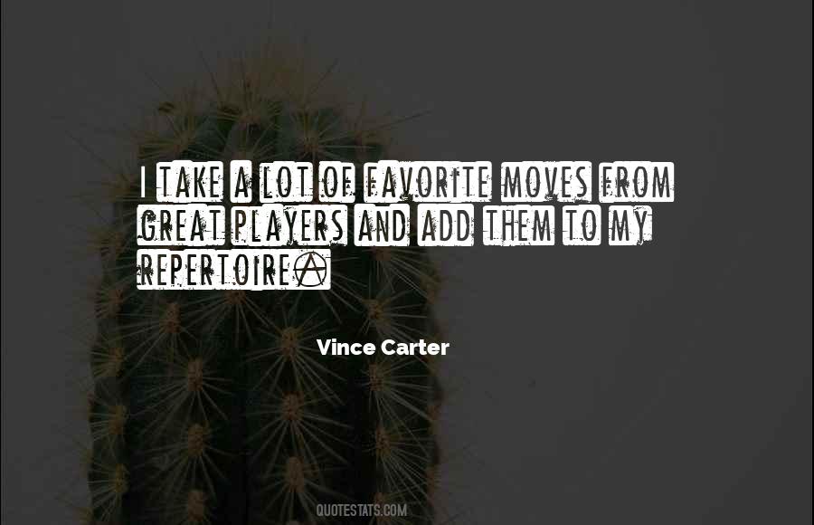 Vince Carter Quotes #458683