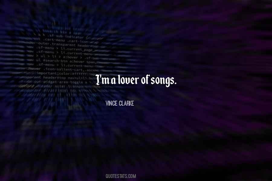 Vince Clarke Quotes #1200238