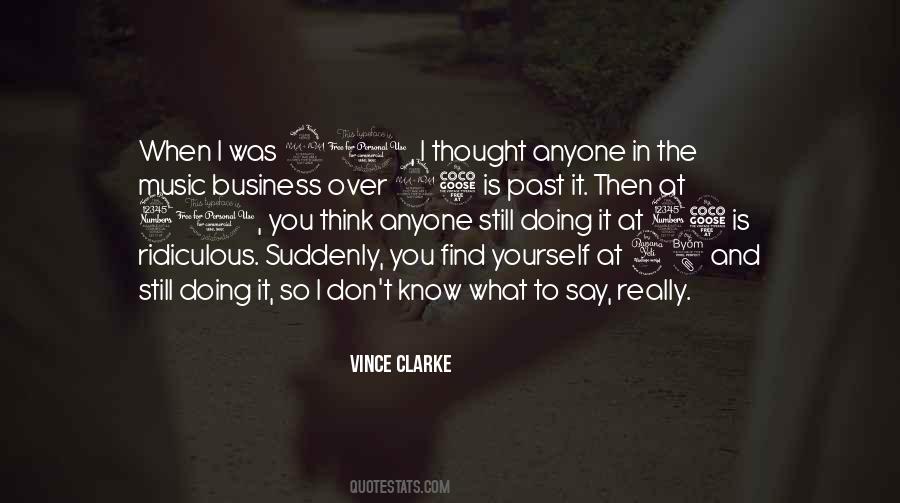 Vince Clarke Quotes #706988