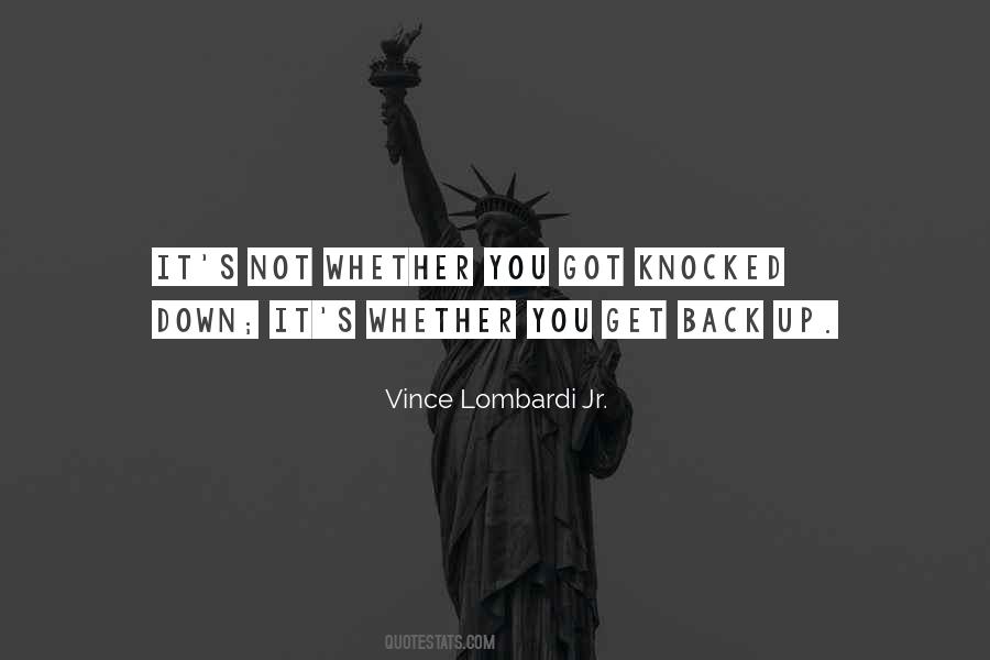 Vince Lombardi Jr. Quotes #378957