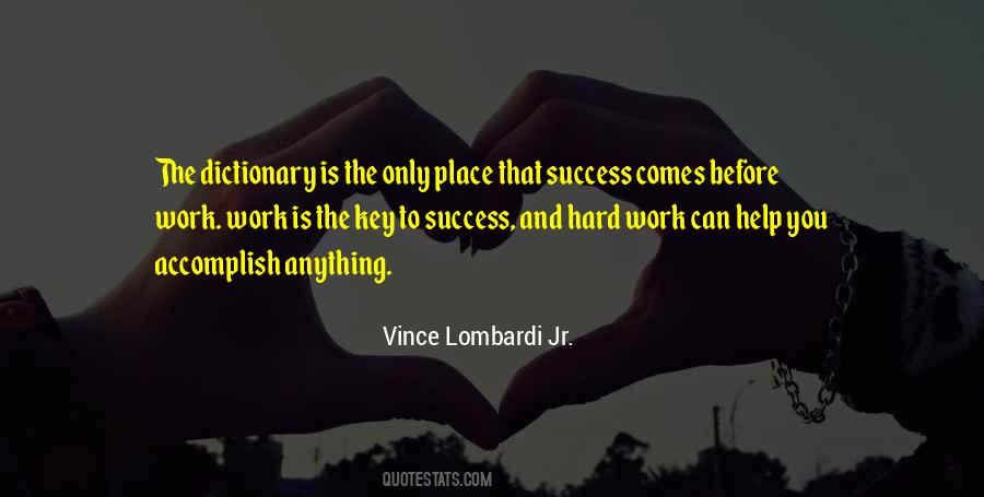 Vince Lombardi Jr. Quotes #599710