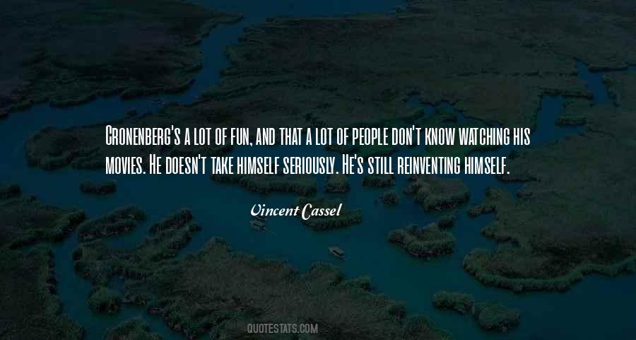 Vincent Cassel Quotes #568607