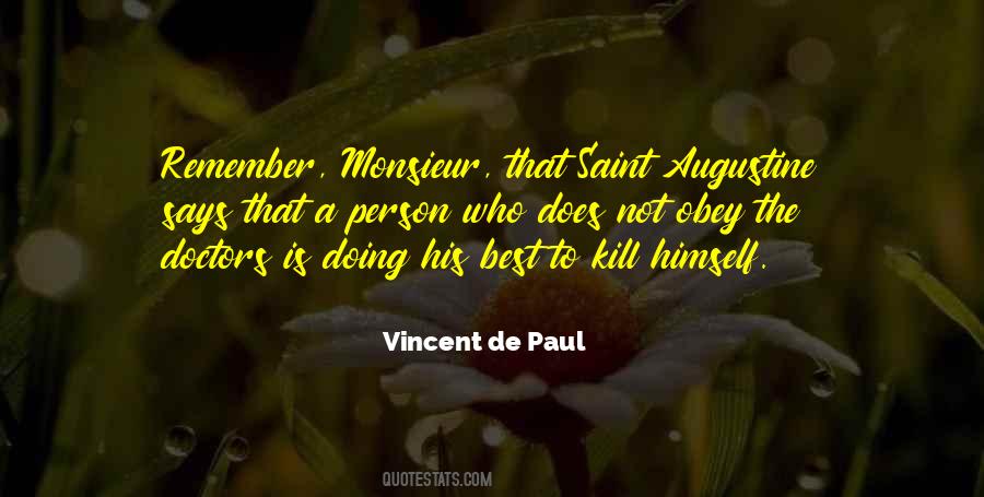 Vincent De Paul Quotes #1258445